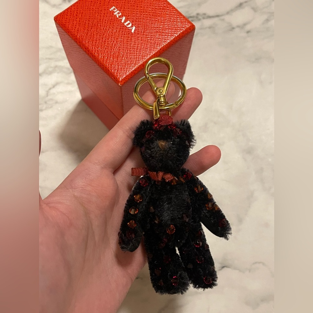 Authentic Prada Bear Keychain - Picture 2 of 6